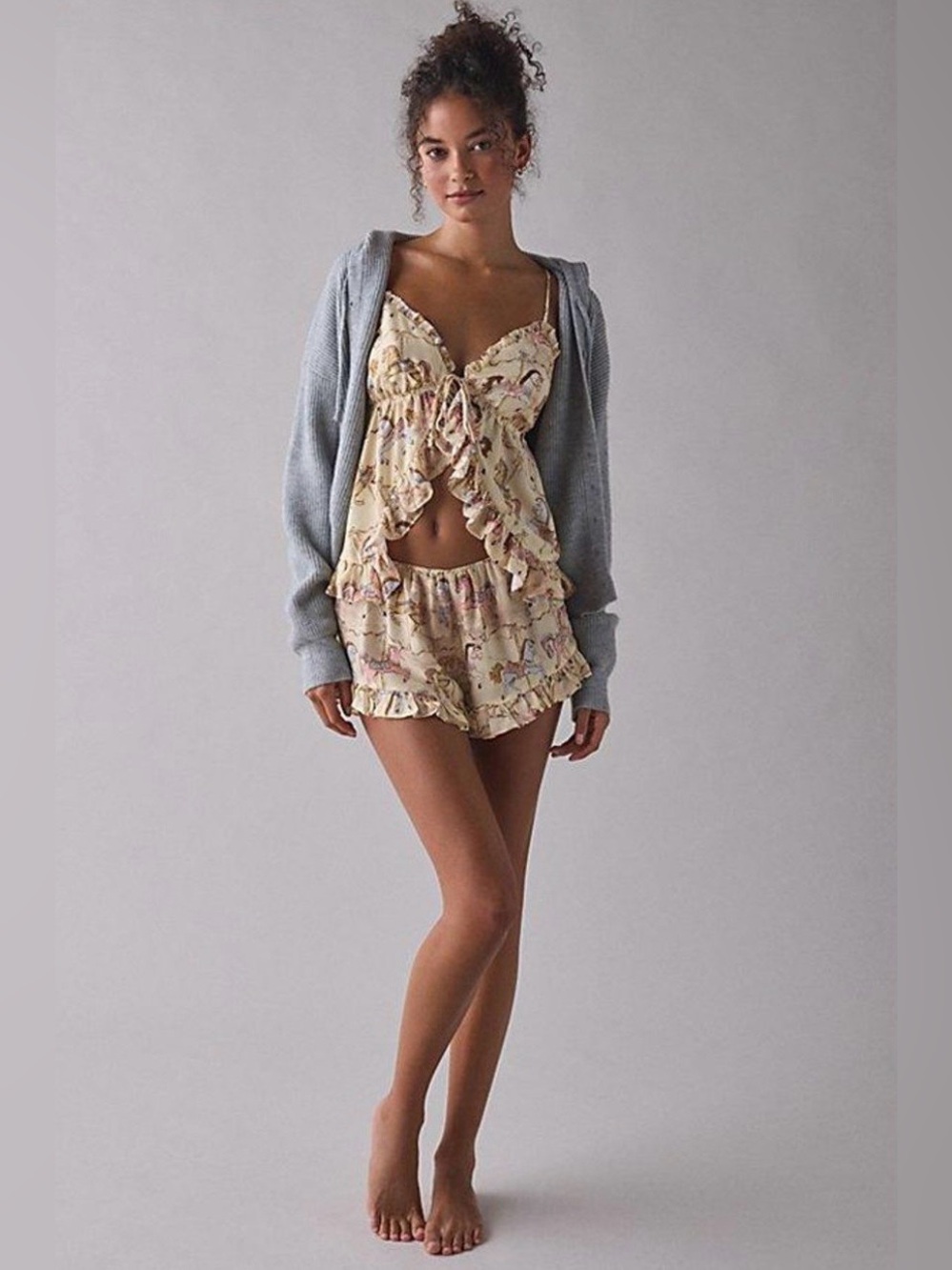 Out From Under Daydream Flyaway Cami + Micro Short PJ Set